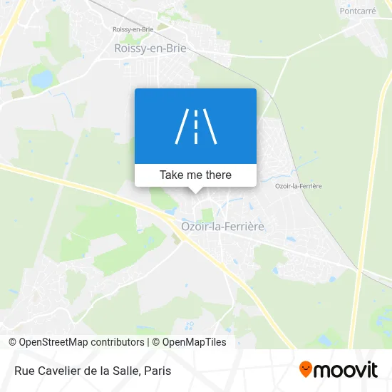 Rue Cavelier de la Salle map