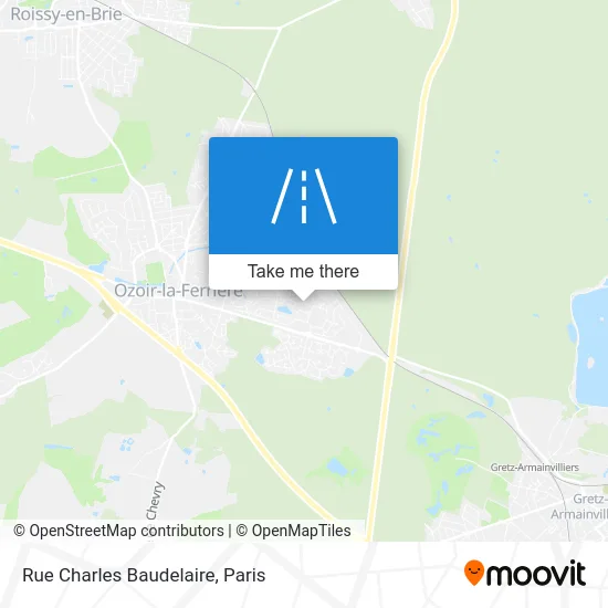 Rue Charles Baudelaire map