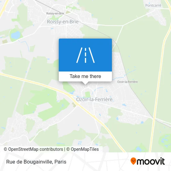 Rue de Bougainville map