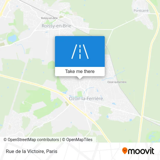 Rue de la Victoire map