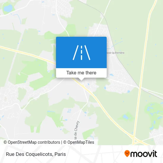 Rue Des Coquelicots map