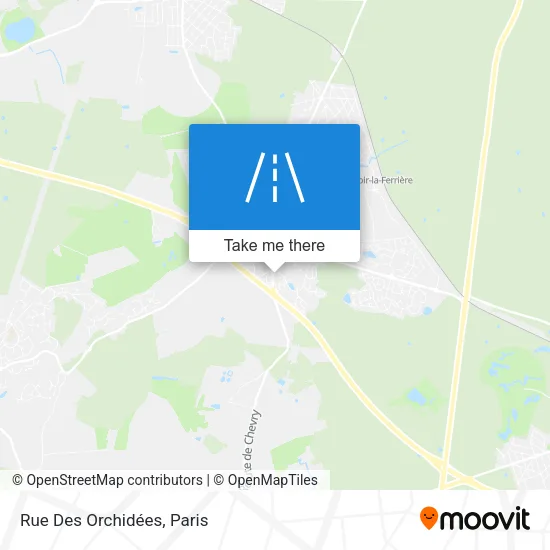 Rue Des Orchidées map