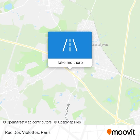 Rue Des Violettes map