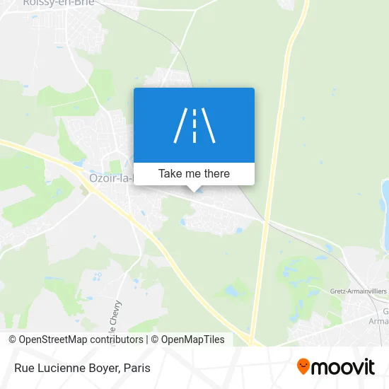 Rue Lucienne Boyer map