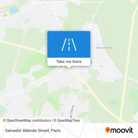 Rue Salvador Allende map