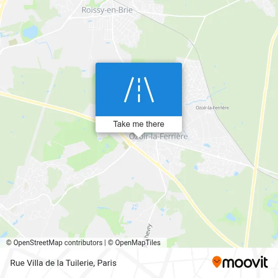 Rue Villa de la Tuilerie map