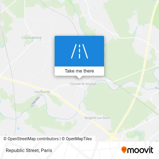Rue de la République map