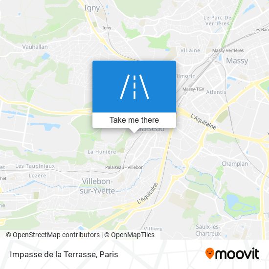 Mapa Impasse de la Terrasse