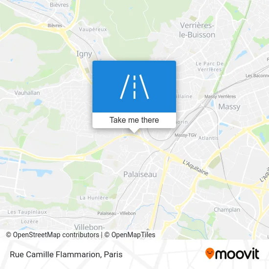 Rue Camille Flammarion map