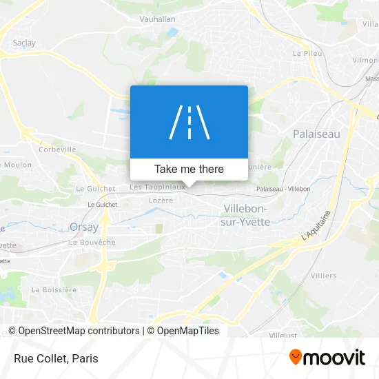 Rue Collet map