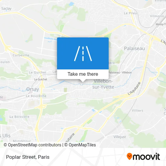 Rue Des Peupliers map
