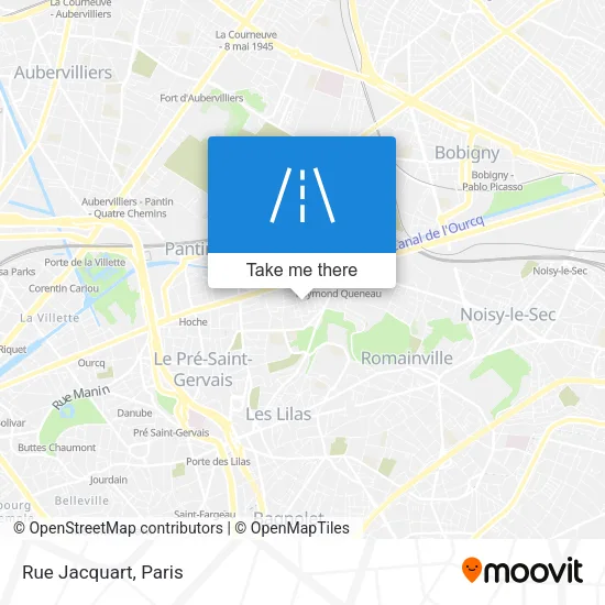 Rue Jacquart map
