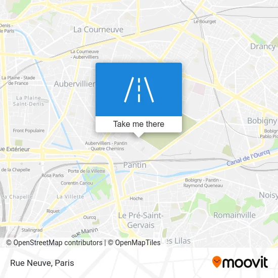 Rue Neuve map