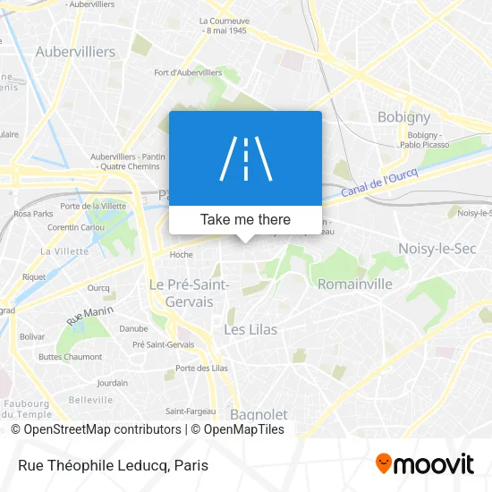 Rue Théophile Leducq map