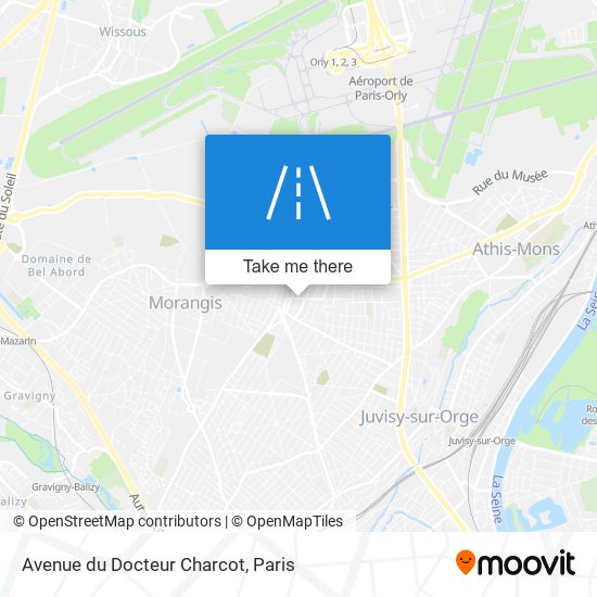 Avenue du Docteur Charcot map
