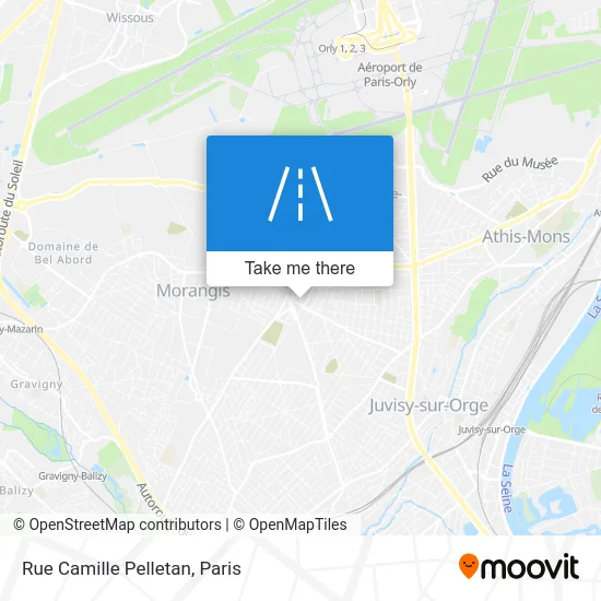 Rue Camille Pelletan map