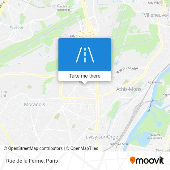 Rue de la Ferme map