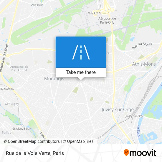 Rue de la Voie Verte map