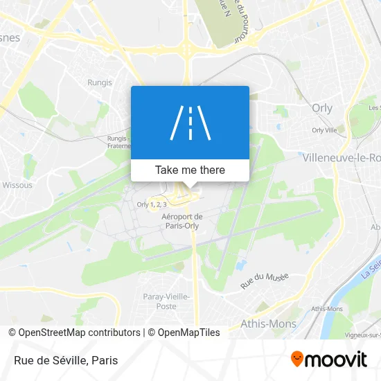 Rue de Séville map