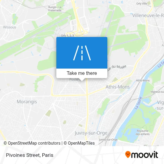 Rue Des Pivoines map