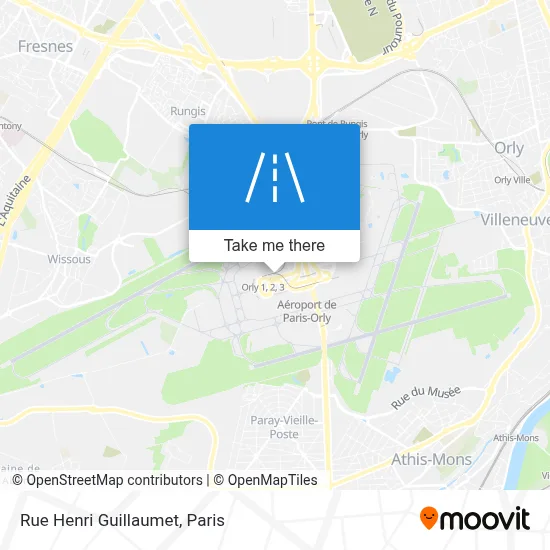 Rue Henri Guillaumet map