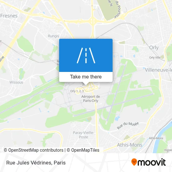 Rue Jules Védrines map