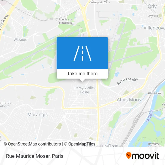 Rue Maurice Moser map