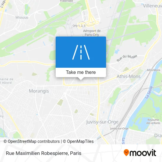 Rue Maximilien Robespierre map