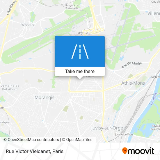Rue Victor Vielcanet map