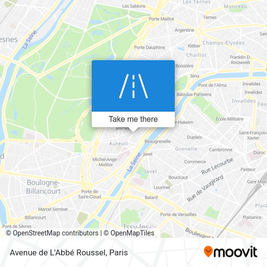 Avenue de L'Abbé Roussel map