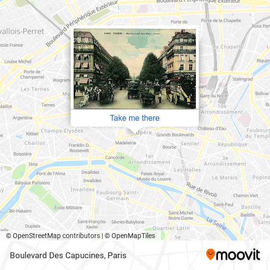 Boulevard Des Capucines map