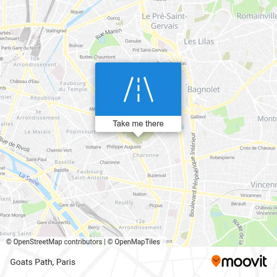 Chemin Des Chèvres map