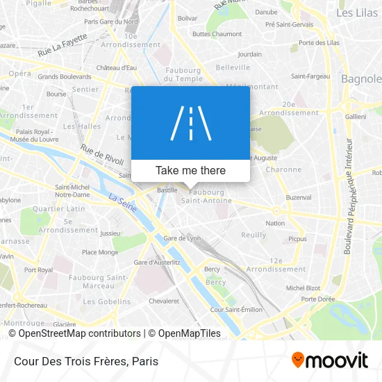Cour Des Trois Frères map