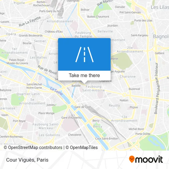 Cour Viguès map