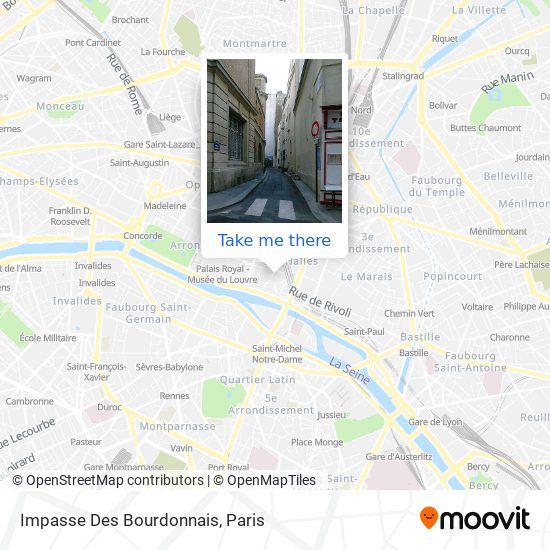 How To Get To Impasse Des Bourdonnais In Paris By Bus Metro Rer Train Or Light Rail Moovit