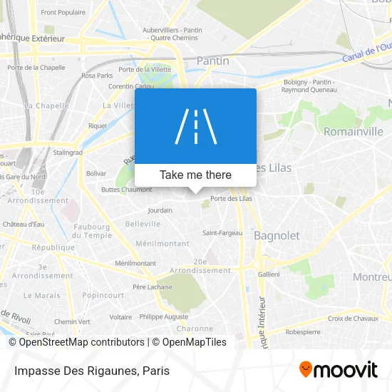 Impasse Des Rigaunes map