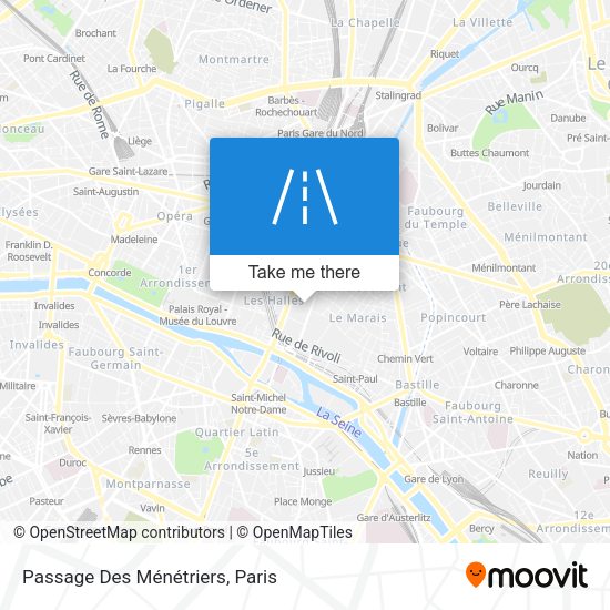 Passage Des Ménétriers map