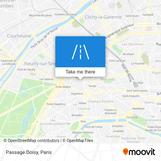 Passage Doisy map