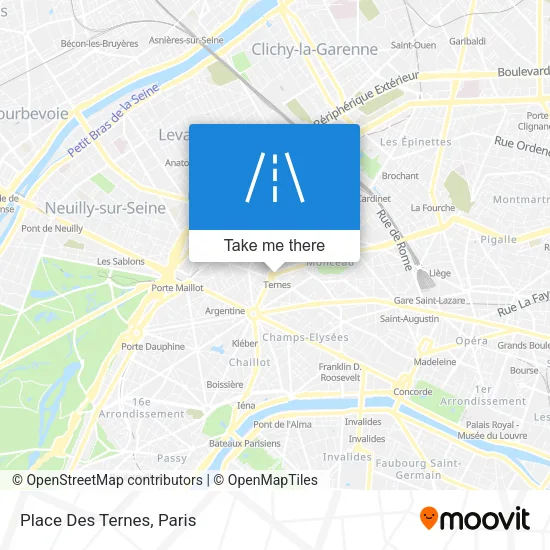 Place Des Ternes map