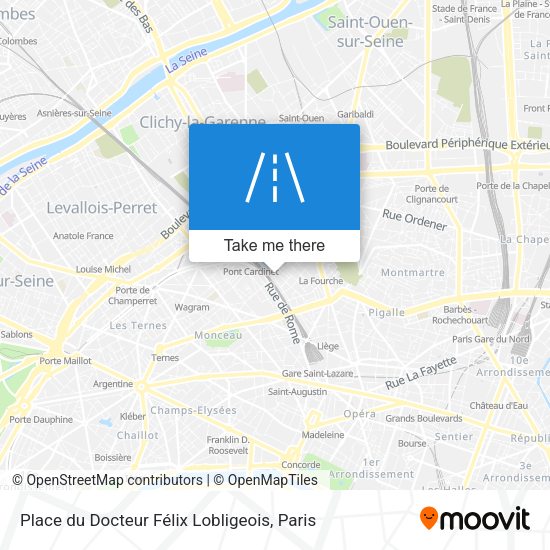 Place du Docteur Félix Lobligeois map