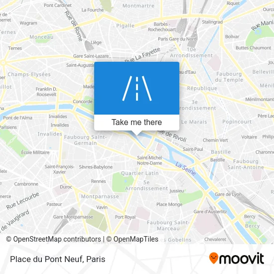Place du Pont Neuf map