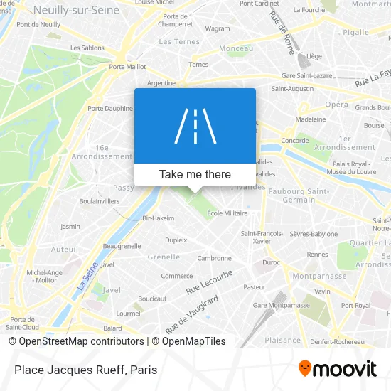 Place Jacques Rueff map