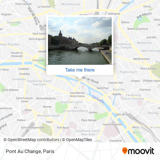 Pont Au Change map