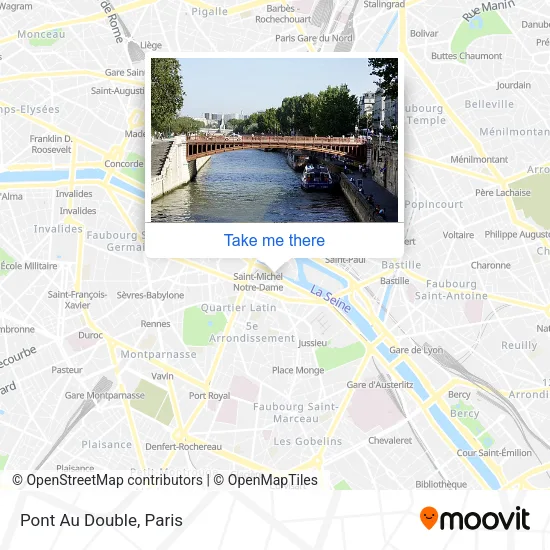 Pont Au Double map