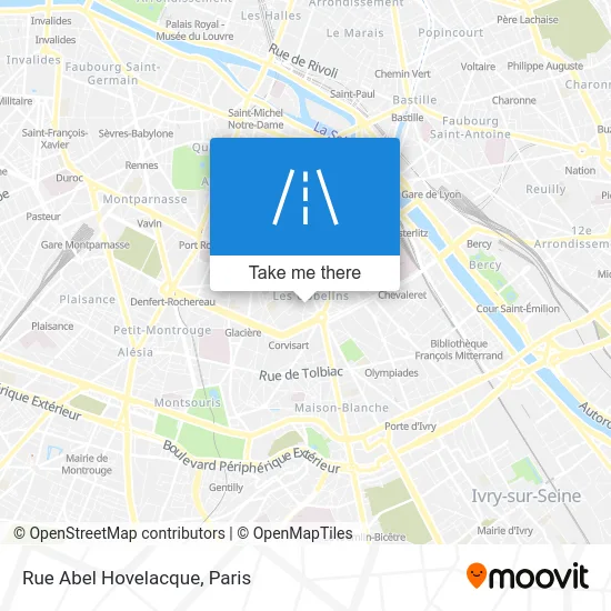 Rue Abel Hovelacque map