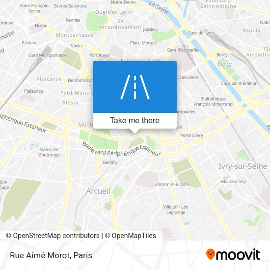 Rue Aimé Morot map