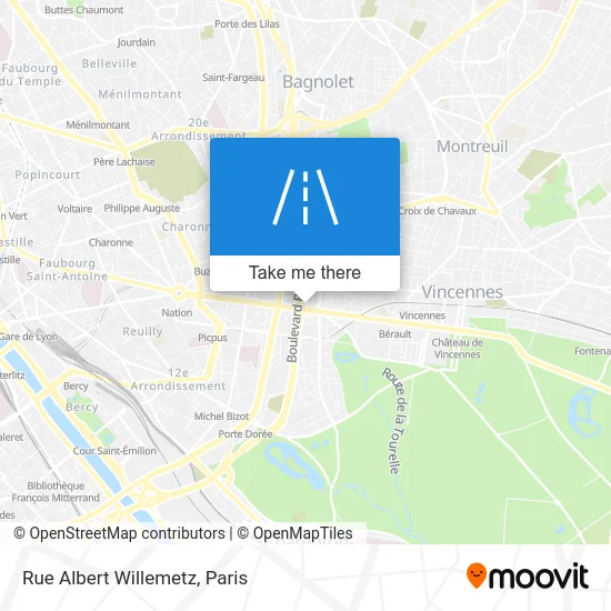 Rue Albert Willemetz map