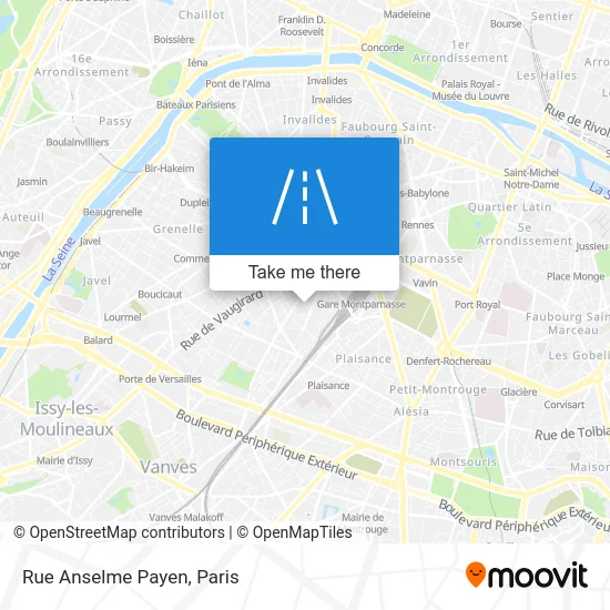 Rue Anselme Payen map