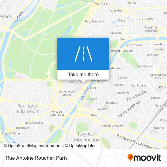 Rue Antoine Roucher map