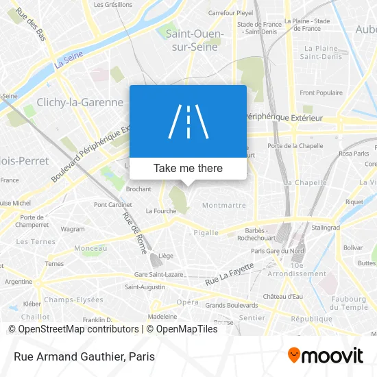 Rue Armand Gauthier map